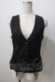 画像1: axes femme / バックレースベスト M 紺 Y-25-07-01-066-AX-TO-SZ-ZY (1)