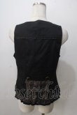 画像2: axes femme / バックレースベスト M 紺 Y-25-07-01-066-AX-TO-SZ-ZY (2)