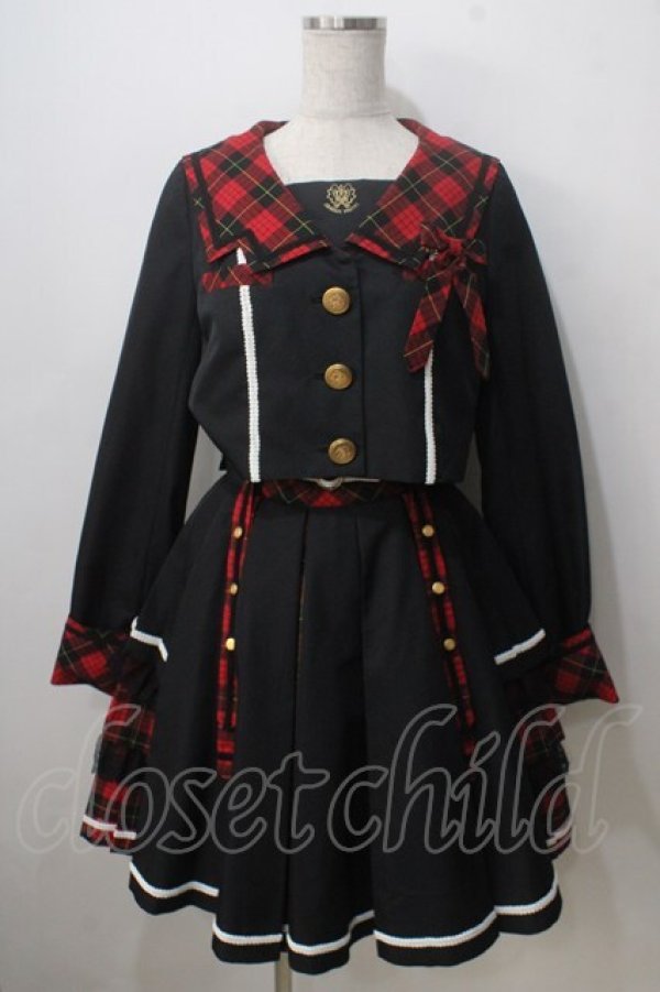 画像1: Angelic Pretty / Bunny College Academy Set  黒 Y-25-07-01-104-AP-OP-SZ-ZY (1)