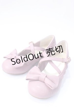 画像: axes femme kawaii / クロスベルトリボンパンプス S ピンク Y-25-07-01-021-AX-SH-SZ-ZY