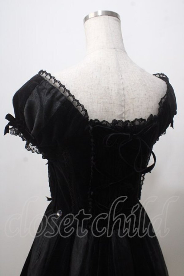 画像5: Angelic Pretty / イルミネーションリボンワンピース  黒 Y-25-07-03-076-AP-OP-SZ-ZY (5)