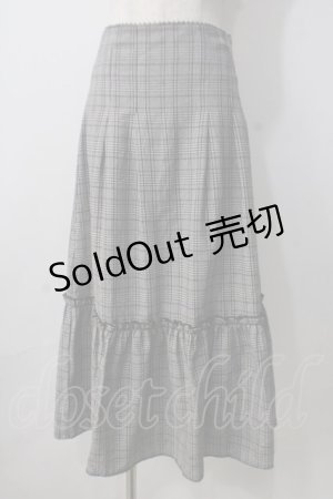 画像: axes femme / 合皮サス付ハイウエストスカート M 黒 Y-25-07-03-107-AX-SK-SZ-ZY