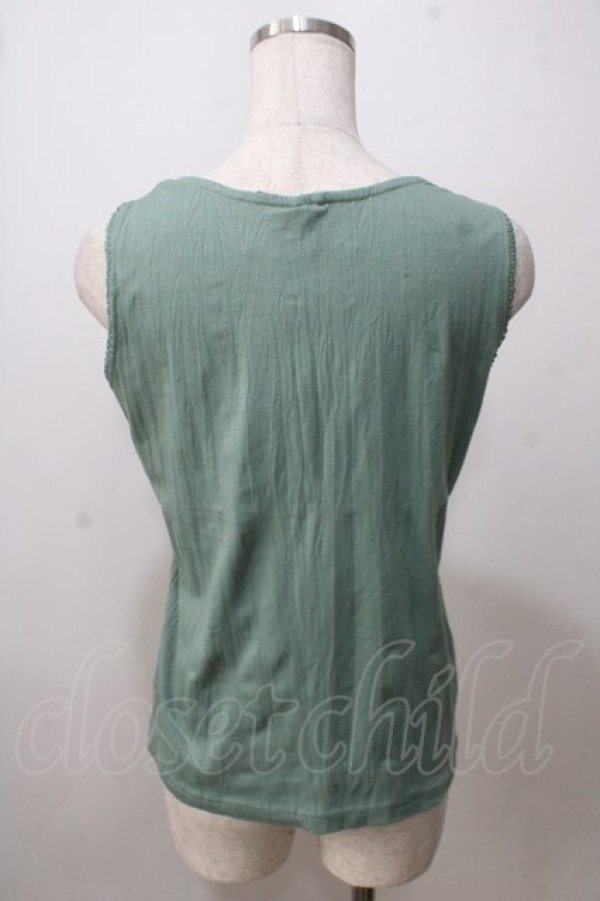 画像2: axes femme / ビジュータンクトップ M ミント Y-25-07-03-025-AX-TO-SZ-ZY (2)