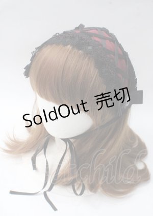 画像: MIHO MATSUDA / HAT カメオモチーフヘッドドレス  黒 Y-25-07-06-009-GO-AC-AS-ZY