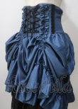 画像3: ATELIER PIERROT / バッスルコルセットスカート  青×黒 Y-25-07-06-074-EL-SK-SZ-ZY (3)