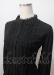 画像3: ATELIER PIERROT / Calmato Blouse  黒 Y-25-07-06-017-EL-BL-SZ-ZY (3)