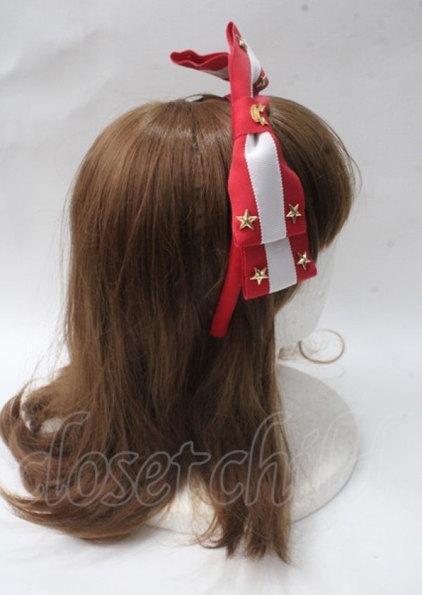 画像2: Angelic Pretty / Carnival Little Starカチューシャ  アカ Y-25-07-08-064-AP-AC-SZ-ZY (2)