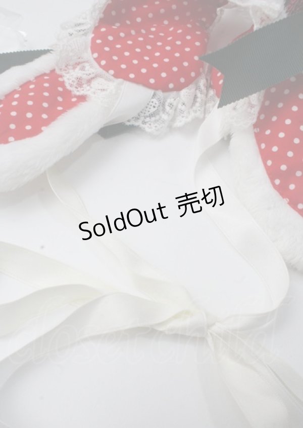 画像4: Angelic Pretty / ロップイヤーbunnyヘッドドレス/原宿店限定  白×グリーン Y-25-07-08-066-AP-AC-SZ-ZY (4)