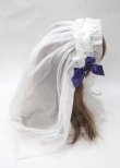 画像3: Angelic Pretty / Luminous Sanctuaryシスターベールヘッドレス  シロ Y-25-07-08-067-AP-AC-SZ-ZY (3)