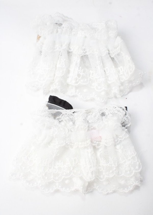 画像2: Angelic Pretty / Princessロゴリボンお袖とめ  クロ Y-25-07-08-008-AP-ZA-SZ-ZY (2)