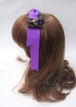 画像2: LOTUS ribbon / リボンクリップ   Y-25-07-08-001-EL-AC-SA-ZY (2)