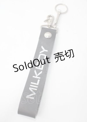 画像: MILKBOY / ロゴキーチェーン  黒 Y-25-07-08-012-MB-ZA-SZ-ZY