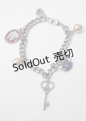 画像: axes femme / ヴィンテージ風バッグチャーム  シルバー Y-25-07-08-033-AX-ZA-SZ-ZY