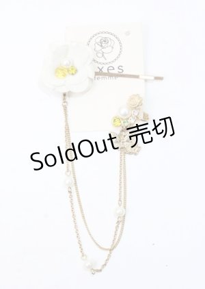 画像: axes femme /花ｘ蝶イヤカフセット - ゴールド Y-25-07-11-041-AX-CO-SZ-ZT168-F007