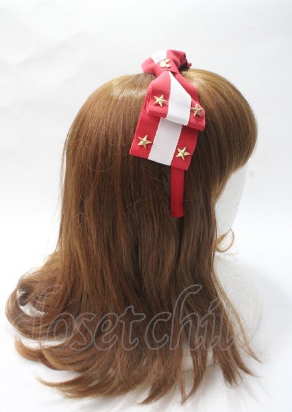 画像2: Angelic Pretty / Carnival Little Starカチューシャ  アカ Y-25-07-11-047-AP-AC-SZ-ZY (2)
