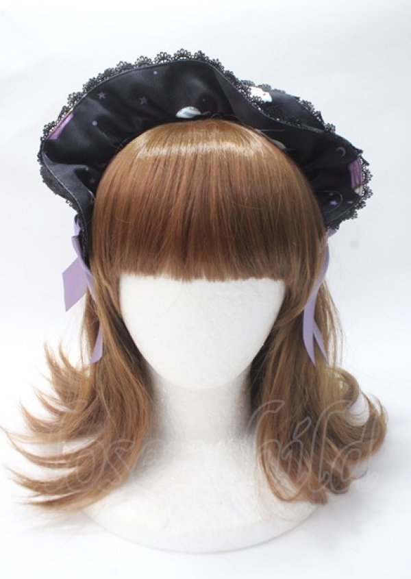 画像4: axes femme kawaii / ハロウィンナイトカチューシャ F 黒 Y-25-07-11-049-AX-AC-SZ-ZY (4)