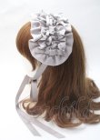 画像2: axes femme kawaii / プチリボンヘッドドレス F グレー Y-25-07-11-050-AX-AC-SZ-ZY (2)