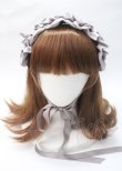 画像4: axes femme kawaii / プチリボンヘッドドレス F グレー Y-25-07-11-050-AX-AC-SZ-ZY (4)