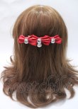 画像1: Angelic Pretty / Prima Ribbonバレッタ  レッド Y-25-07-11-056-AP-AC-SZ-ZY (1)