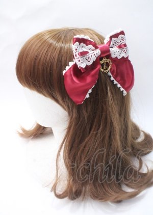 画像: BABY,THE STARS SHINE BRIGHT / Petal fortune tellingリボンコーム  アカ Y-25-07-11-058-BA-AC-SZ-ZT0713Y