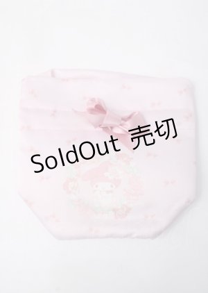 画像: Maison de FLEUR / マイメロ巾着ホポーチ  ピンク Y-25-07-11-068-LO-ZA-SZ-ZT169