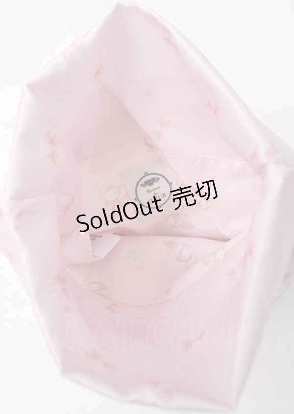 画像3: Maison de FLEUR / マイメロ巾着ホポーチ  ピンク Y-25-07-11-068-LO-ZA-SZ-ZT169 (3)