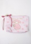 画像1: Maison de FLEUR / マイメロディミニポーチ  ピンク Y-25-07-11-079-LO-ZA-SZ-ZT169-F003 (1)