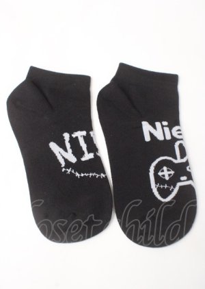画像: NieR Clothing / G靴下 -  Y-25-07-11-082-PU-ZA-SZ-ZT0713Y