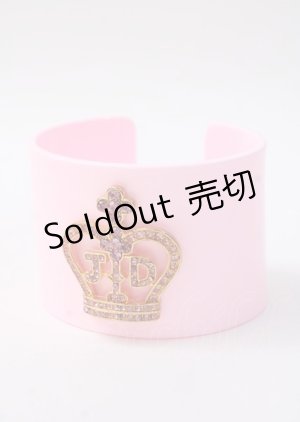画像: JESUS DIAMANTE / 王冠バングル  ピンク Y-25-07-11-091-JE-AC-SZ-ZY