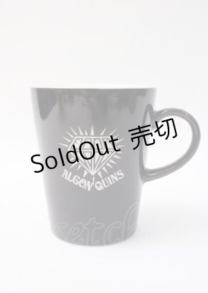 画像: ALGONQUINS / ロゴマグカップ  黒 Y-25-07-11-097-AL-ZA-SZ-ZT-W001