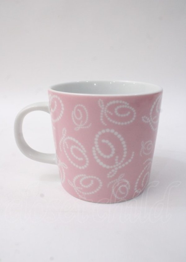 画像2: Q-pot. / QQQ(サンキュー)デザインの限定マグカップ/ノベルティー  ピンク Y-25-07-11-099-QP-ZA-SZ-ZT-F001 (2)