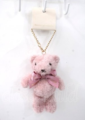 画像: Maison de FLEUR / EC限定ハッピー(bee)フルールくまチャーム F ローズ Y-25-07-11-109-LO-ZA-SZ-ZY