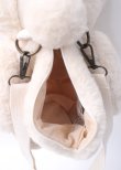 画像4: PINK HOUSE / Bear fluffyバッグ  アイボリー Y-25-07-11-112-LO-BG-SZ-ZY (4)