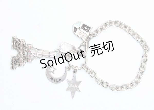 画像1: MILK / エッフェル塔ブレスレット  シルバー Y-25-07-11-013-ML-AC-SZ-ZI (1)
