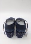 画像3: axes femme POETIQUE / 星座刺繍サンダル L 紺 Y-25-07-11-114-AX-SH-SZ-ZY (3)