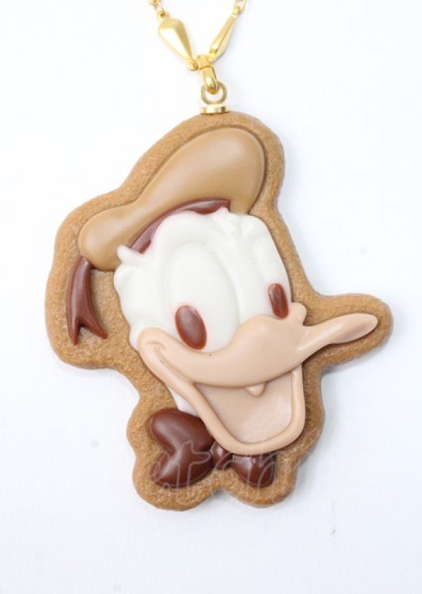 画像1: Q-pot. / ドナルドダック/シュガークッキーネックレス   Y-25-07-11-016-QP-AC-SZ-ZY (1)