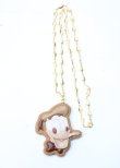 画像2: Q-pot. / ドナルドダック/シュガークッキーネックレス   Y-25-07-11-016-QP-AC-SZ-ZY (2)