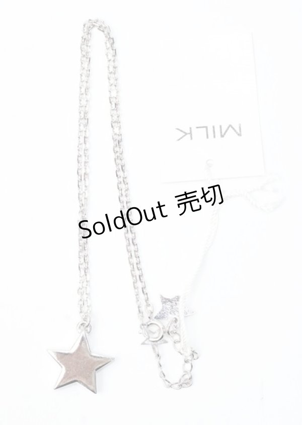 画像2: MILK / スターネックレス  シルバー×レッド Y-25-07-11-023-ML-AC-SZ-ZI (2)
