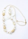 画像3: axes femme / パール連ネックレス  生成り Y-25-07-11-024-AX-AC-SZ-ZT168-F007 (3)