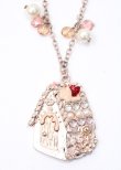 画像1: axes femme / お菓子の家ネックレス  アワピンク Y-25-07-11-028-AX-AC-SZ-ZY (1)