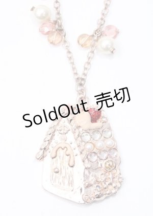 画像: axes femme / お菓子の家ネックレス  アワピンク Y-25-07-11-028-AX-AC-SZ-ZY
