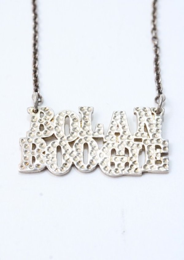 画像1: HYSTERIC GLAMOUR / MARC BOLANネックレス  シルバー Y-25-07-11-032-PU-AC-SZ-ZY (1)