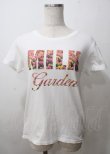 画像1: MILK / MILKガーデンTee  白 Y-25-07-12-035-ML-TO-SZ-ZT181 (1)