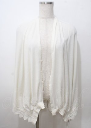 画像: axes femme / ＵＶカット２ＷＡＹストール  白 Y-25-07-12-048-AX-TO-SZ-ZY