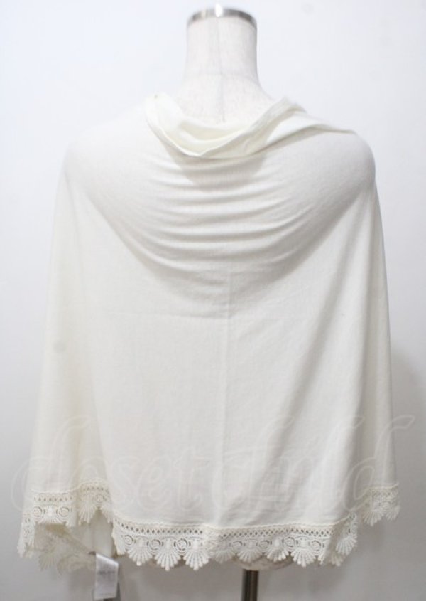 画像2: axes femme / ＵＶカット２ＷＡＹストール  白 Y-25-07-12-048-AX-TO-SZ-ZY (2)
