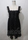 画像1: axes femme / 星座柄シフォン2WAYワンピース M 黒 Y-25-07-12-059-AX-OP-SZ-ZY (1)