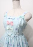 画像3: Angelic Pretty / マシュマロバニーリボンジャンパースカート  サックス Y-25-07-12-079-AP-OP-SZ-ZS (3)