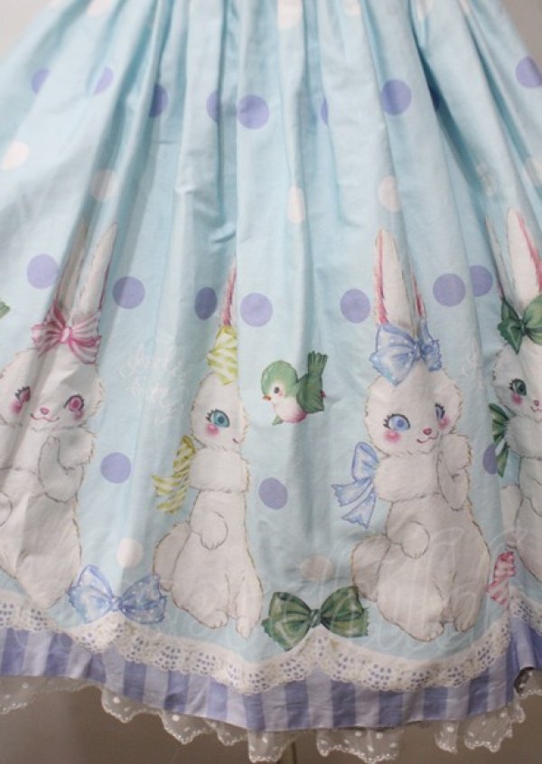 Angelic Pretty / マシュマロバニーリボンジャンパースカート