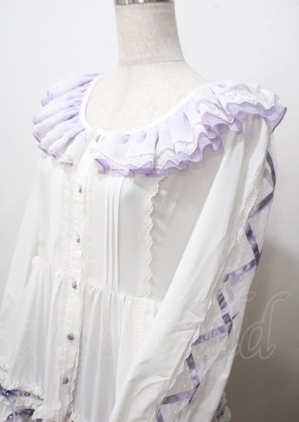 画像3: Hoshibako Works / 城咲ロンドン x HoshibakoWorksコラボレーションワンピース  ホワイト Y-25-07-12-081-LO-OP-SZ-ZY (3)