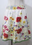 画像1: Jane Marple / Straycat's Gardenのフラッフィースカート M オフホワイト Y-25-07-12-099-JM-SK-SZ-ZY (1)